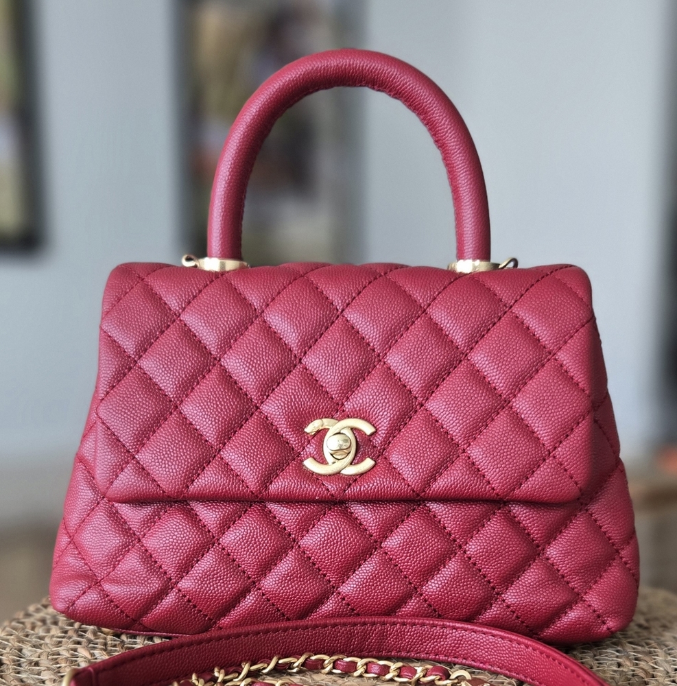 Chanel Small Top Handle Flap bag
